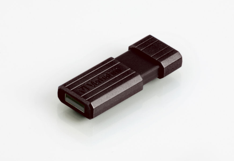 USB Drive 2.0 Pinstripe 16GB Black 49063