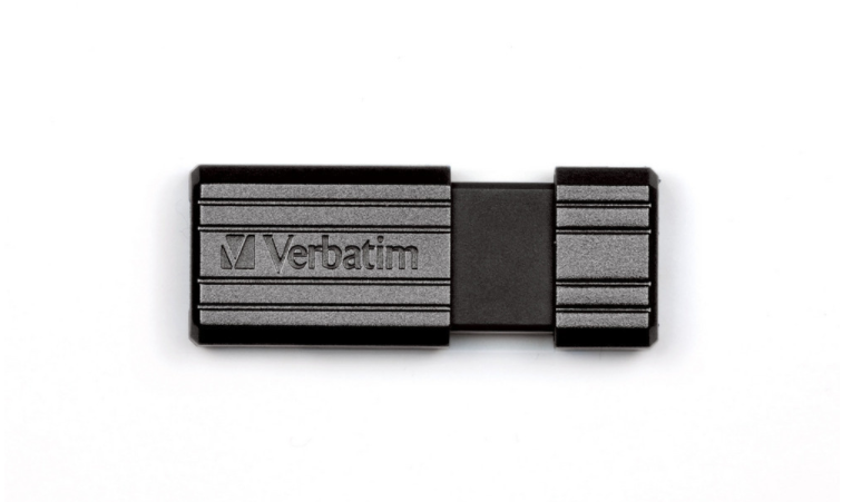 USB Drive 2.0 Pinstripe 16GB Black 49063