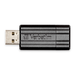 USB Drive 2.0 Pinstripe 16GB Black 49063